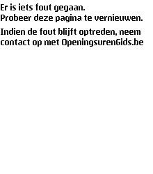 Hubo open op zondag